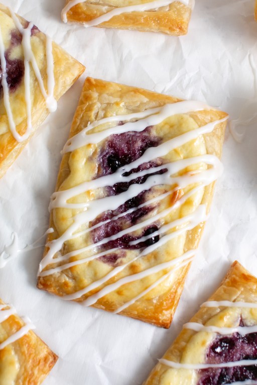 Lemon Blueberry Cheese Danish