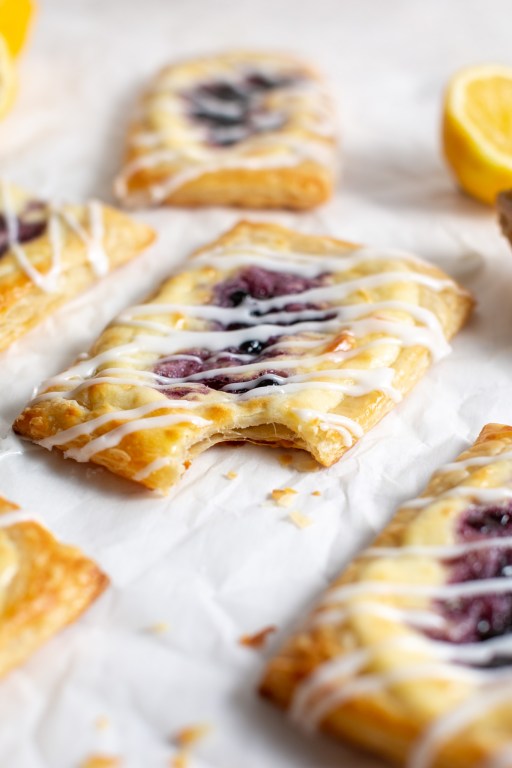 Lemon Blueberry Cheese Danish