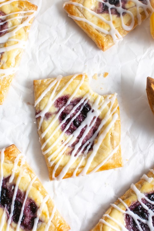 Lemon Blueberry Cheese Danish