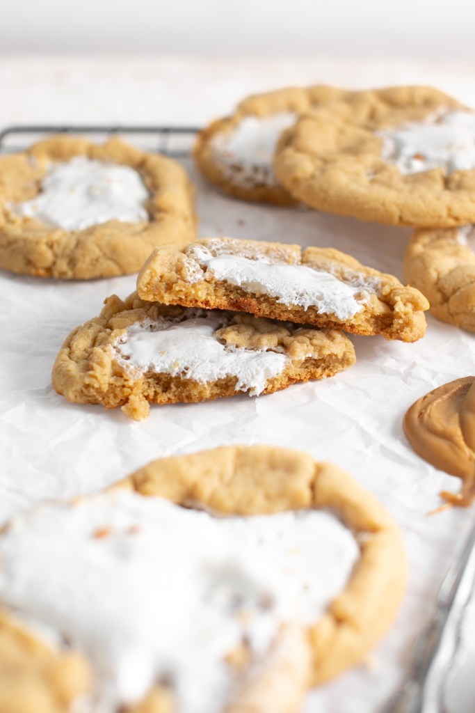 Fluffernutter Cookies