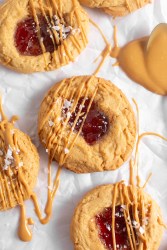 Peanut Butter and Jelly Cookies