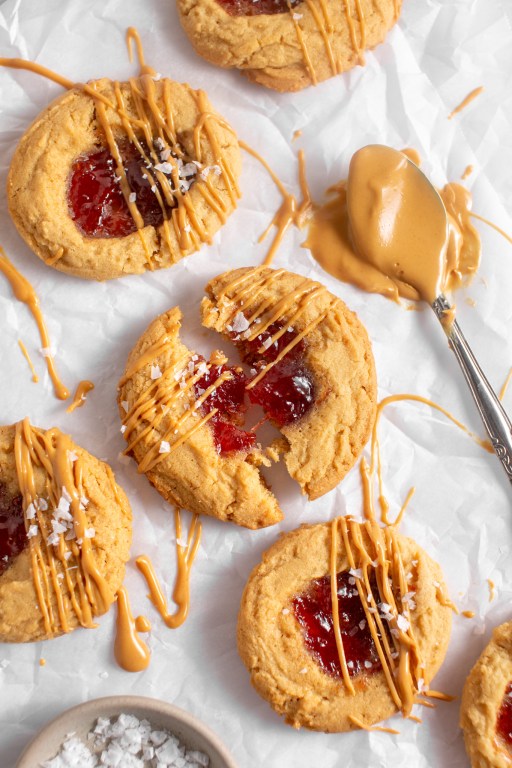Peanut Butter and Jelly Cookies