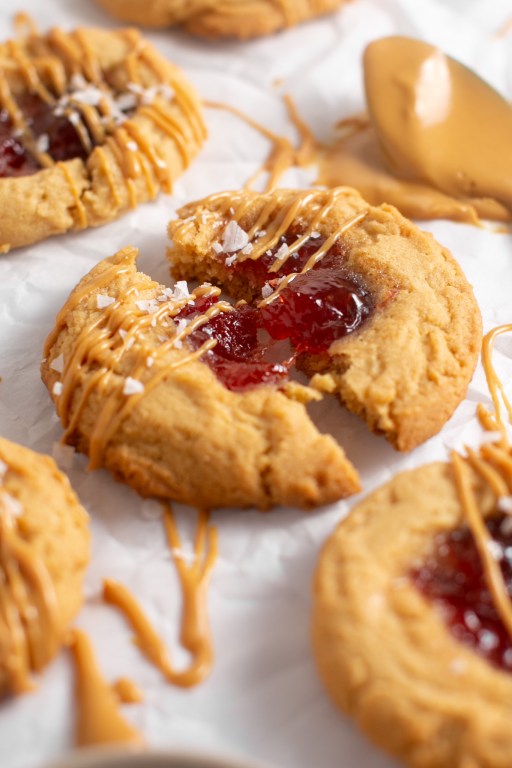 Peanut Butter and Jelly Cookies