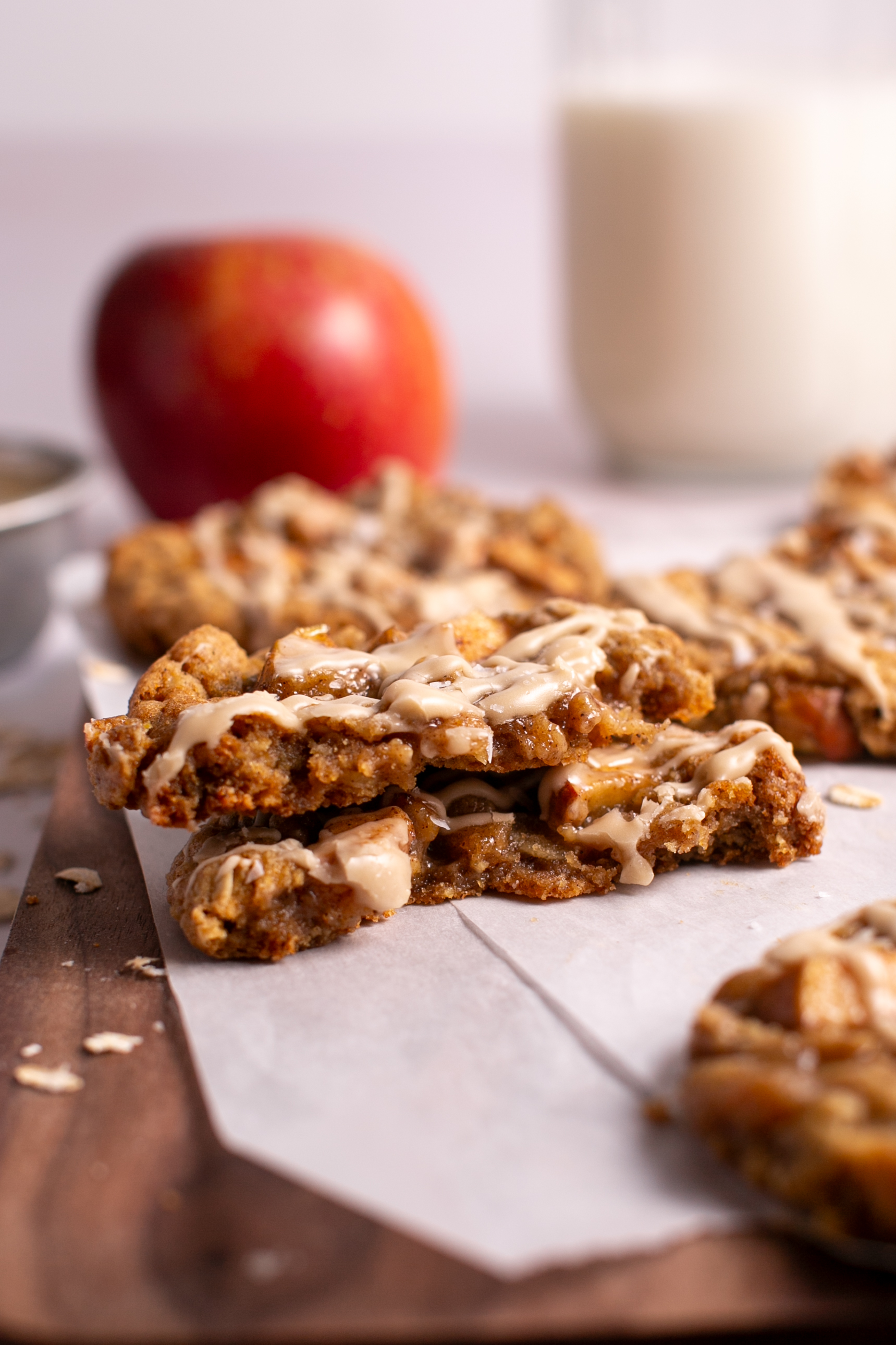 Apple Oatmeal cookies