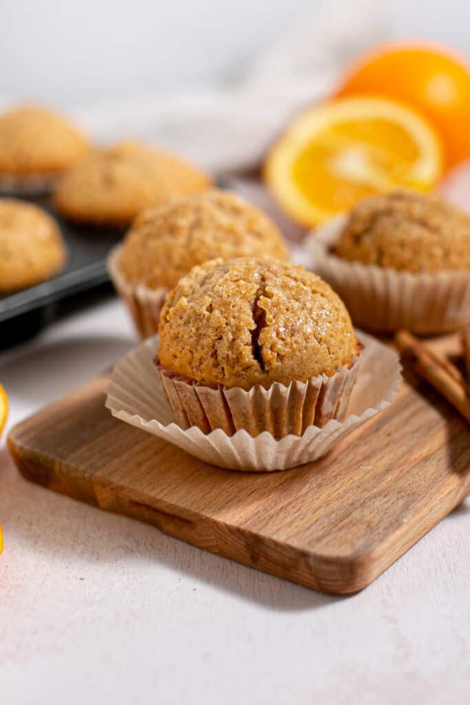 spiced orange muffins 