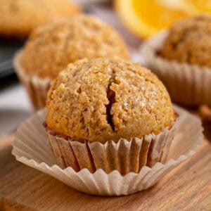 spiced orange muffins