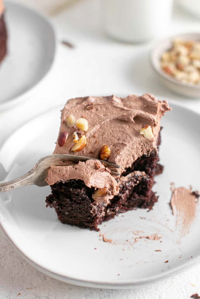 Mini chocolate cake 