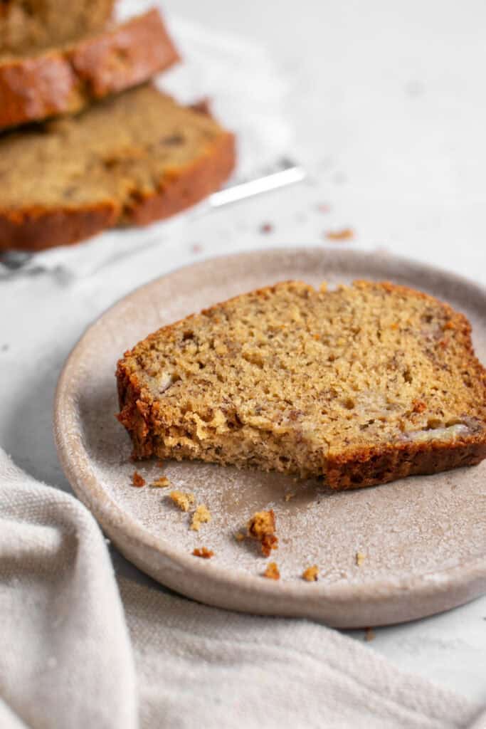 Browned butter banana bread