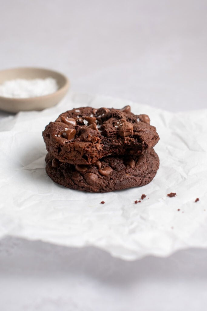Single-Serve Double Chocolate Cookie