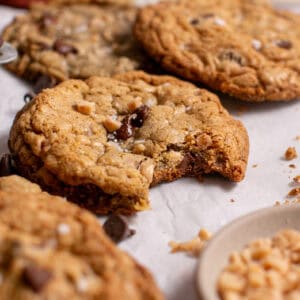 Toffee Espresso Cookies