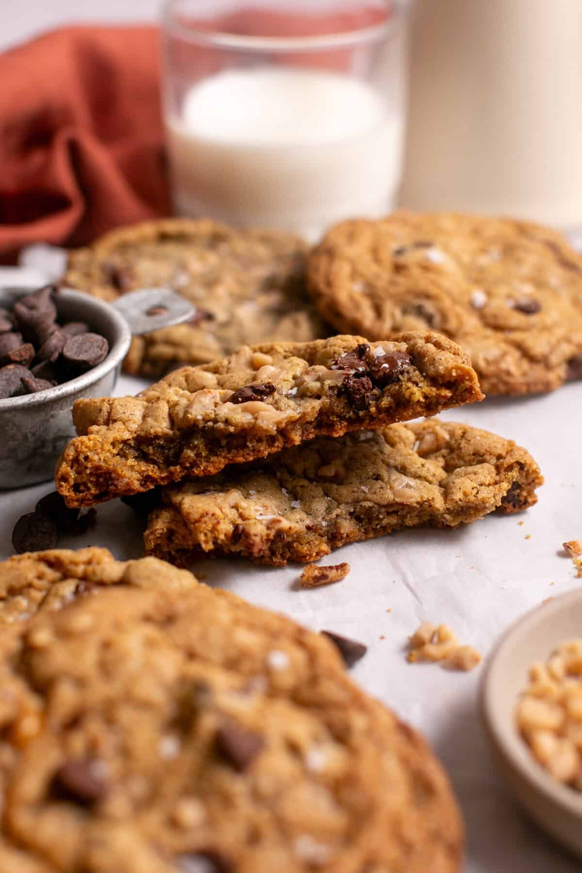 Toffee Espresso Cookies