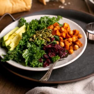 Sweet Potato Kale Salad