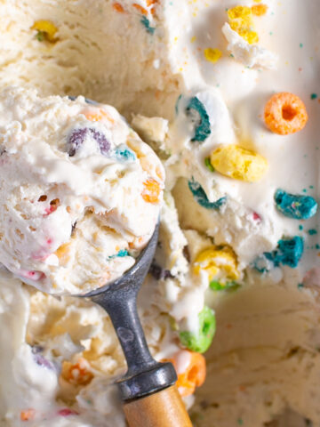 Fruit Loops Ice Cream Cover Image.