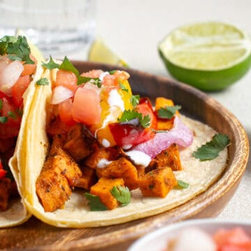 Roasted Sweet Potato Taco