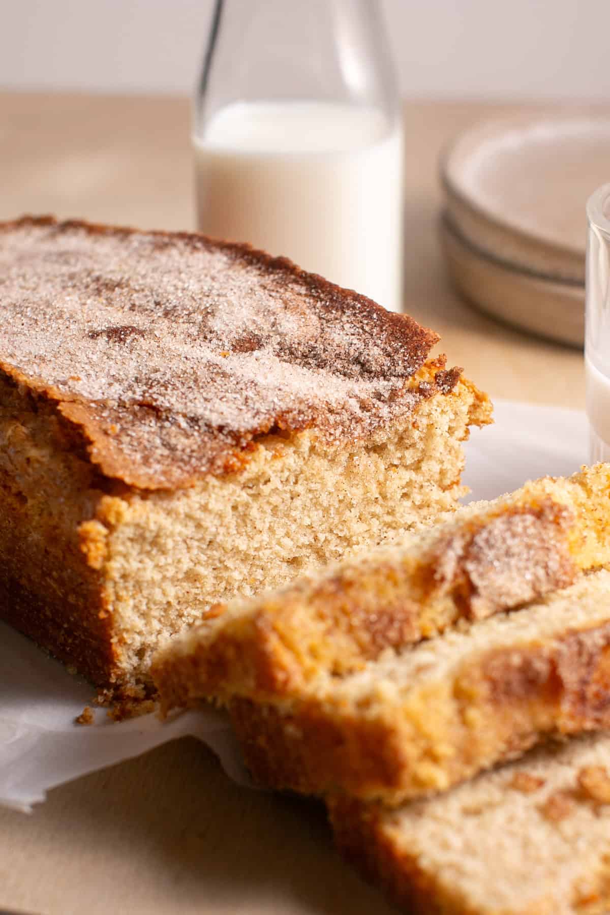 Vanilla streusel loaf recipe. 