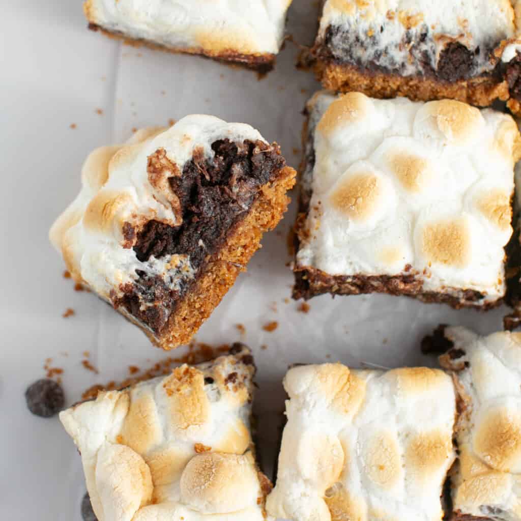 Best S’mores Brownie Recipe with Store-Bought Mix