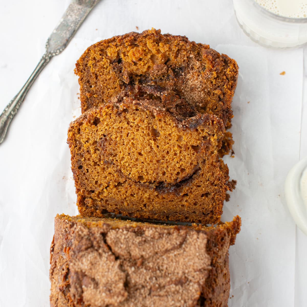 Best Pumpkin Maple Bread with Cinnamon Swirl Streusel