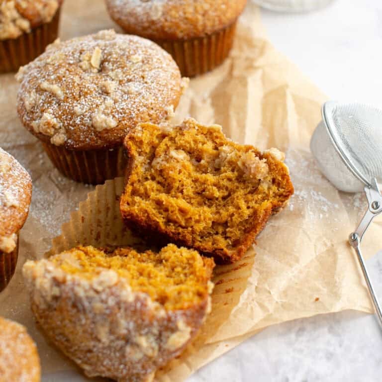 Easy Cinnamon Maple Oat Pumpkin Muffin Recipe