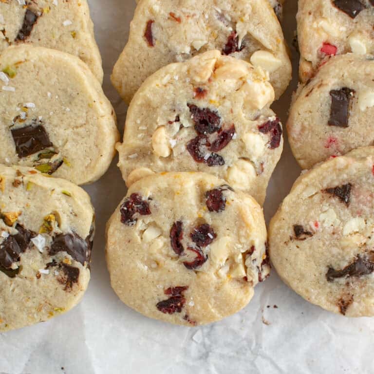 Easy Slice and Bake Christmas Sugar Cookie Recipe