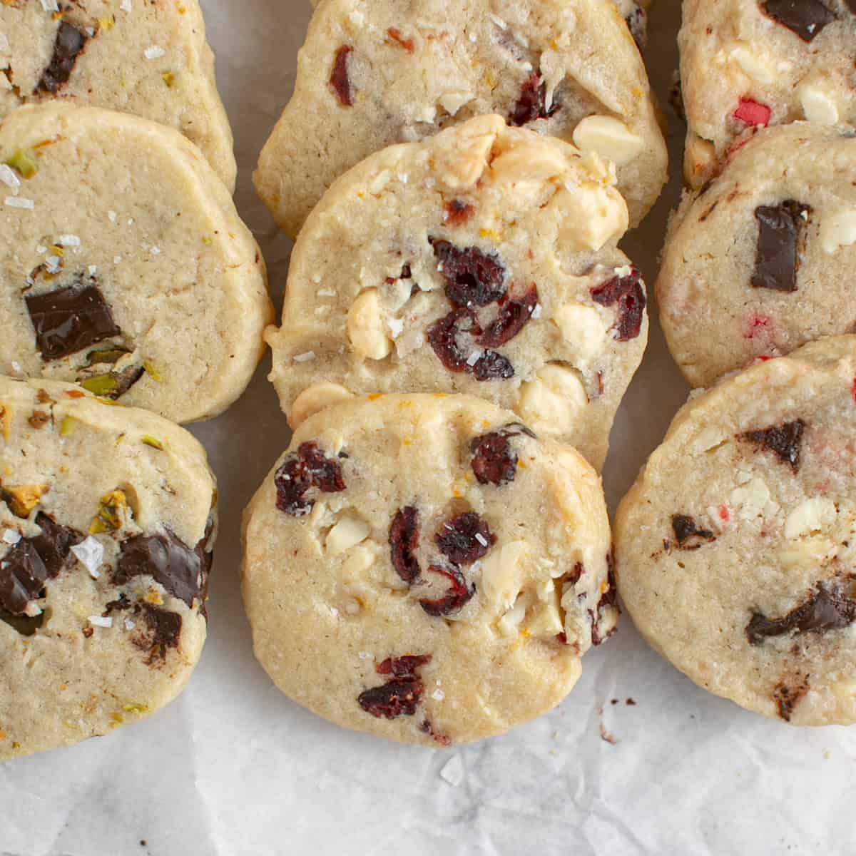 Easy Slice and Bake Christmas Sugar Cookie Recipe