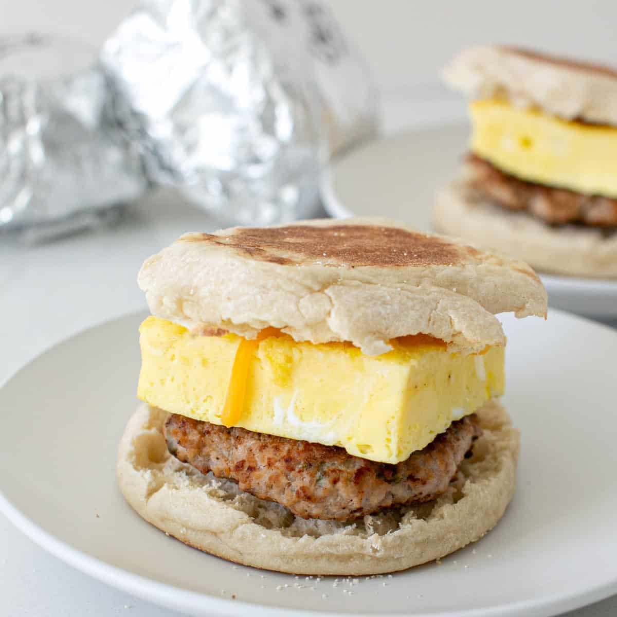 The Best Postpartum Freezer Prep Breakfast Sandwiches